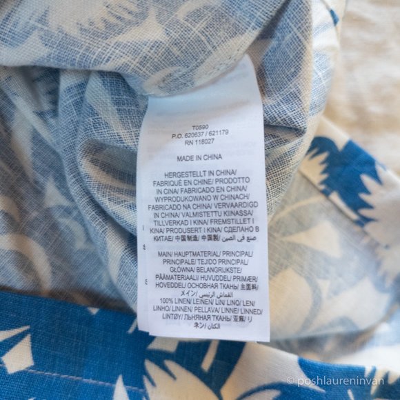 Boden Lathbury Linen Pencil Skirt  *NWT* – Blue / Floral – US 8 - Picture 13 of 15